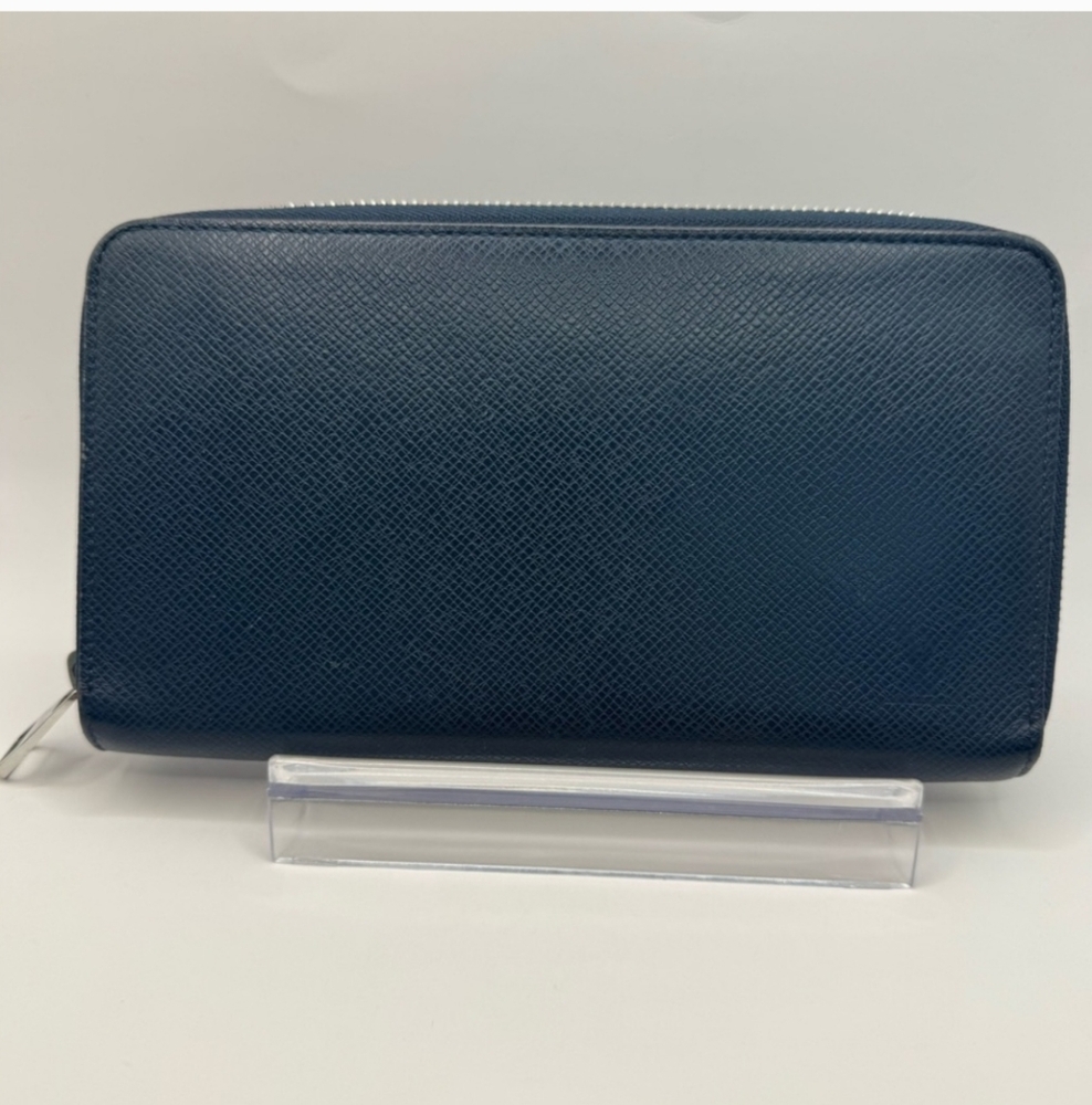 Louis Vuitton Navy Blue Tiaga Wallet